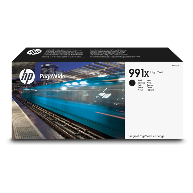 HP Cartucho Original PageWide 991X de alta capacidad negro