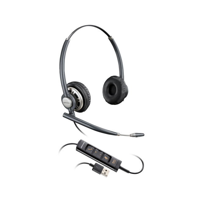 Poly Auriculares estéreo EncorePro 725 USB-A TAA