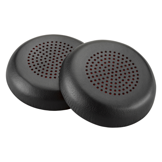 Poly Almohadillas de cuero sintético para Voyager Focus 2 (2 unidades)