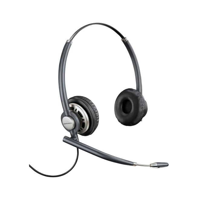 Poly Auriculares binaurales EncorePro 720 con desconexión rápida