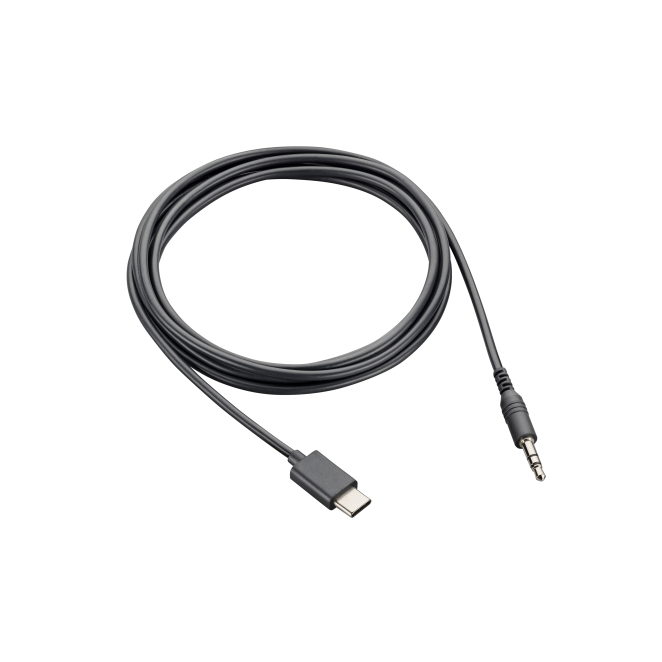 HP Poly Cable adaptador de audio Poly Voyager Surround 80/85 UC de 3,5 mm
