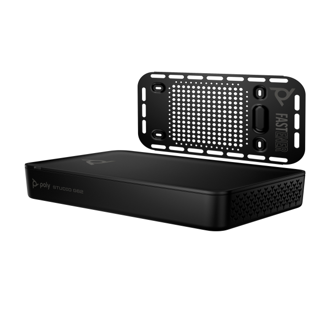 Poly Sistema de videoconferencia G62 con kit de placa de montaje