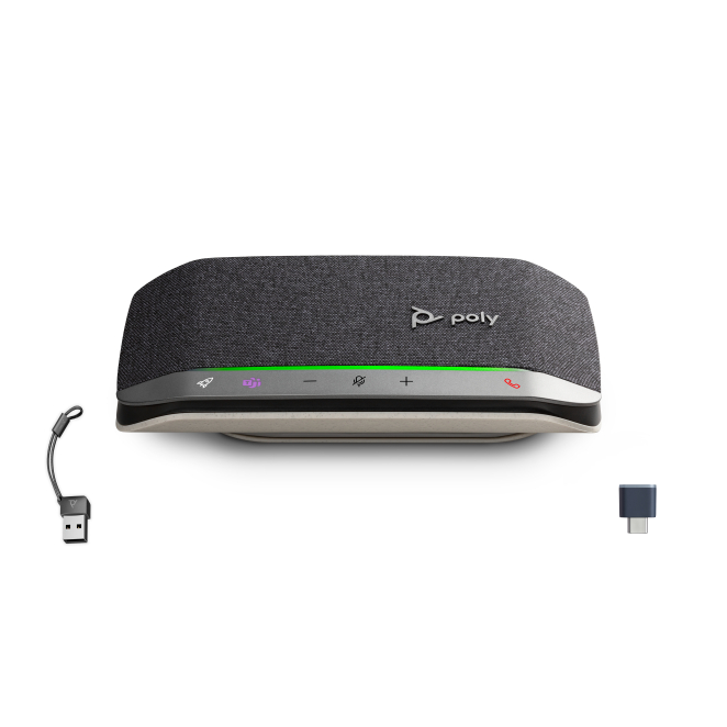Poly Sync 20+M Speakerphone USB-C/A Adapter