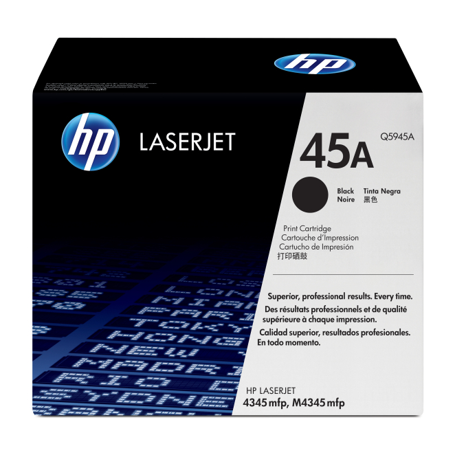 HP Cartucho de tóner original LaserJet 45A negro