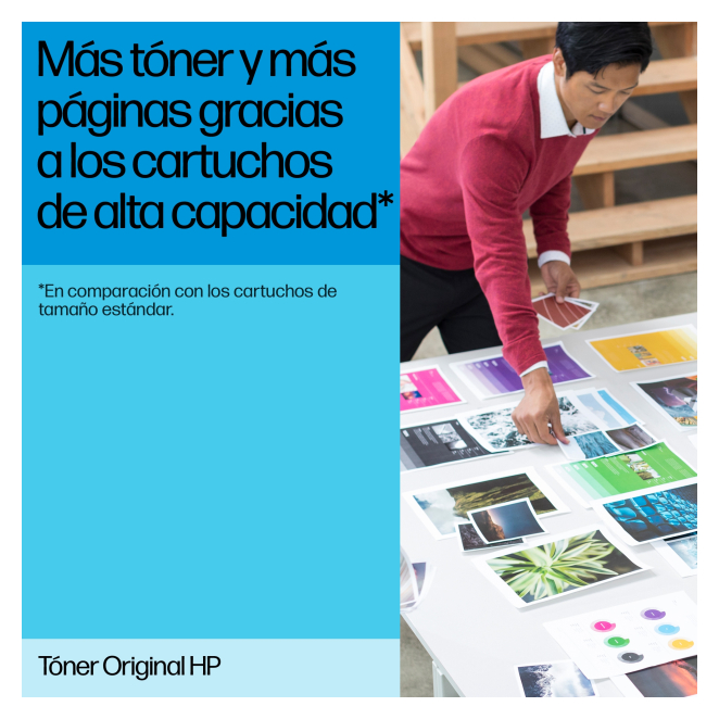 Experiencia de usuario con el HP Cartucho de tóner Original LaserJet 212X amarillo de alta capacidad