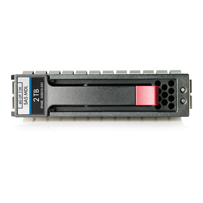 HPE 2TB 6G SAS 7.2K rpm LFF (3.5-inch) Dual Port Midline 1yr Warranty Hard Drive disco duro interno 7200 RPM 3.5″