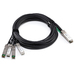 HPE BladeSystem c-Class QSFP+ to 4x10G SFP+ 15m Active Optical Cable