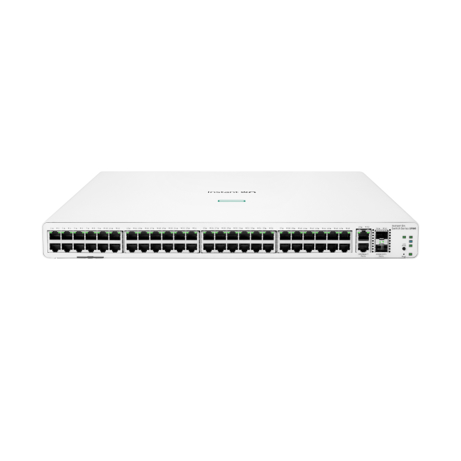 HPE Aruba Networking Instant On Switch 48p Gigabit 2p 10GBT 2p SFP+ 1960