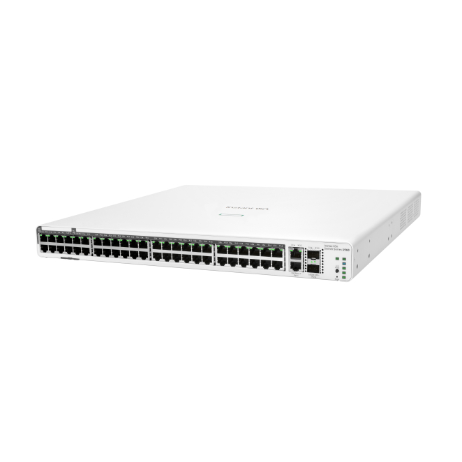 HPE Aruba Networking Instant On Switch 48p Gigabit 2p 10GBT 2p SFP+ 1960 en uso