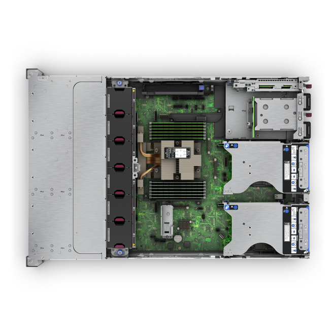 HPE ProLiant DL345 Gen11 interior