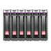 HPE MSA 14.4TB SAS 12G Enterprise 10K SFF (2.5in) M2 3yr Wty 6-pack HDD Bundle