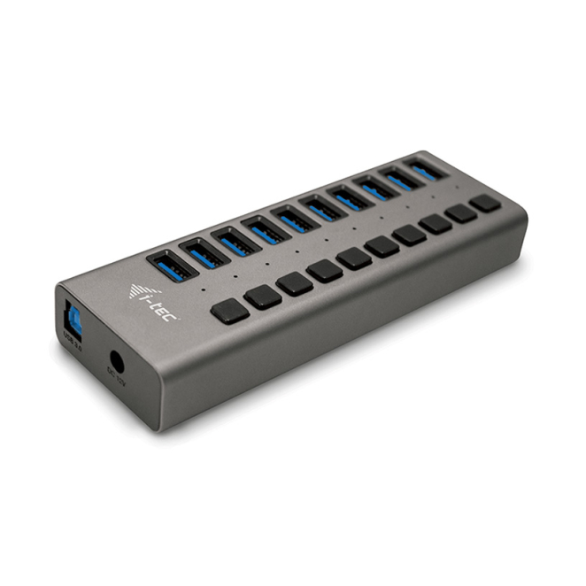 i-tec USB 3.0 Charging HUB 10 port + Power Adapter 48 W