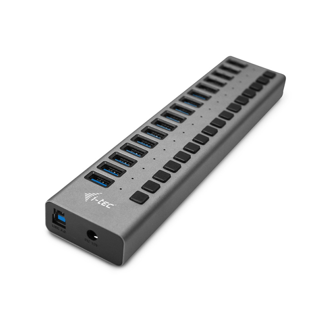 i-tec USB 3.0 Charging HUB 16port + Power Adapter 90 W