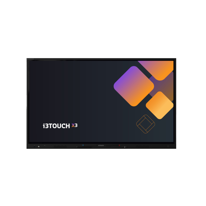 i3-Technologies i3TOUCH X3 pizarra blanca interactiva 165,1 cm (65″) 3840 x 2160 Pixeles Pantalla táctil Negro