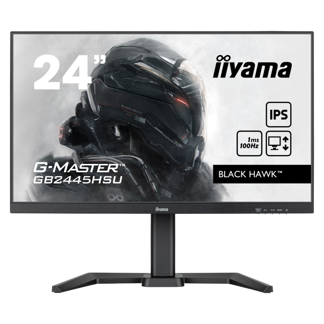 iiyama G-MASTER GB2445HSU-B1 pantalla para PC 61 cm (24″) 1920 x 1080 Pixeles Full HD LED Negro