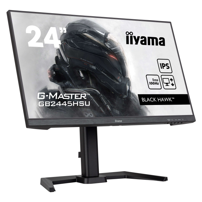 detalle de puertos monitor iiyama G-MASTER GB2445HSU-B2 LED Full HD