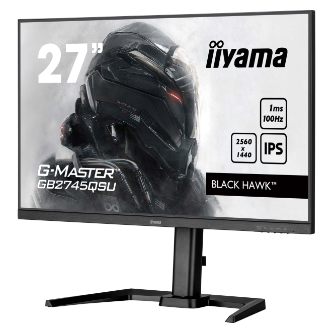 iiyama G-MASTER GB2745QSU-B2 comodidad y productividad