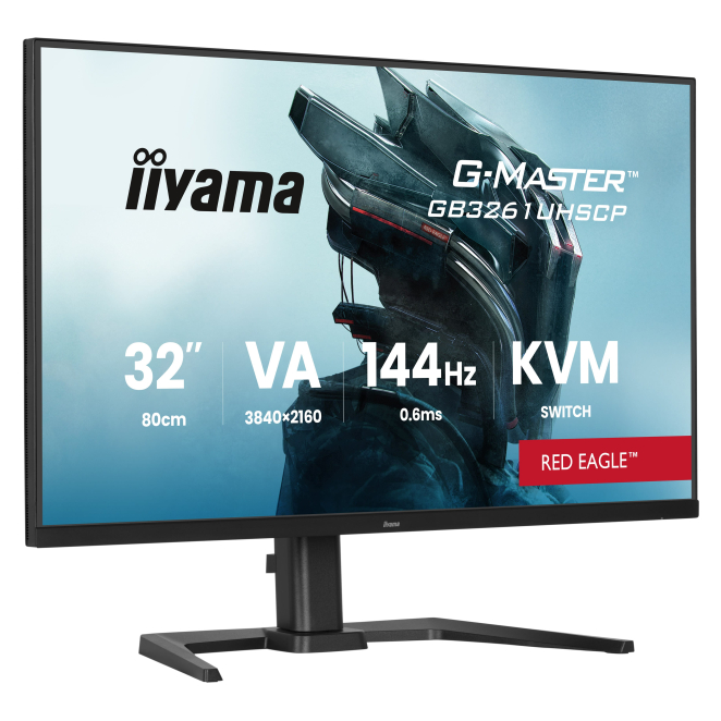 Monitor iiyama G-MASTER GB3261UHSCP-B1 en uso