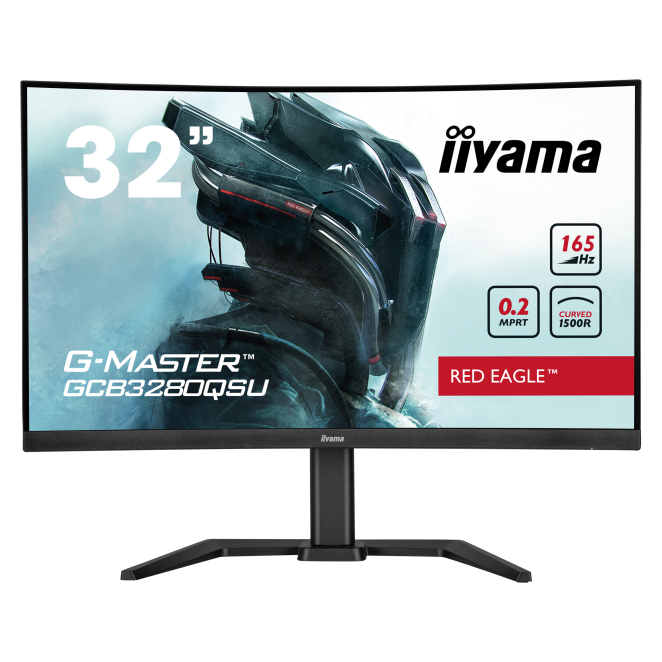 iiyama G-MASTER GCB3280QSU-B1 pantalla para PC 80 cm (31.5″) 2560 x 1440 Pixeles LED Negro