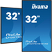 iiyama LH3275HS-B1AG pantalla de señalización Pantalla plana para señalización digital 81,3 cm (32″) LCD Wifi 500 cd / m² Full HD Negro Procesador incorporado Android 11 24/7