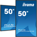 iiyama LH5065UHSB-B1AG pantalla de señalización Pantalla plana para señalización digital 125,7 cm (49.5″) LCD Wifi 800 cd / m² 4K Ultra HD Negro Procesador incorporado Android 11 24/7