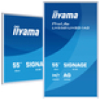iiyama LH5581UHSG-1AG pantalla de señalización Pantalla plana para señalización digital 138,7 cm (54.6″) Wifi 500 cd / m² 4K Ultra HD Blanco Procesador incorporado Android 24/7