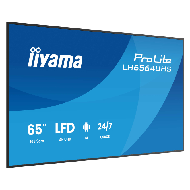 iiyama LH6564UHS-B1AG interfaz Android intuitiva