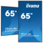 iiyama LH6565UHSB-B1 pantalla de señalización Diseño de quiosco 163,8 cm (64.5″) LED Wifi 800 cd / m² 4K Ultra HD Negro Procesador incorporado Android 11 24/7