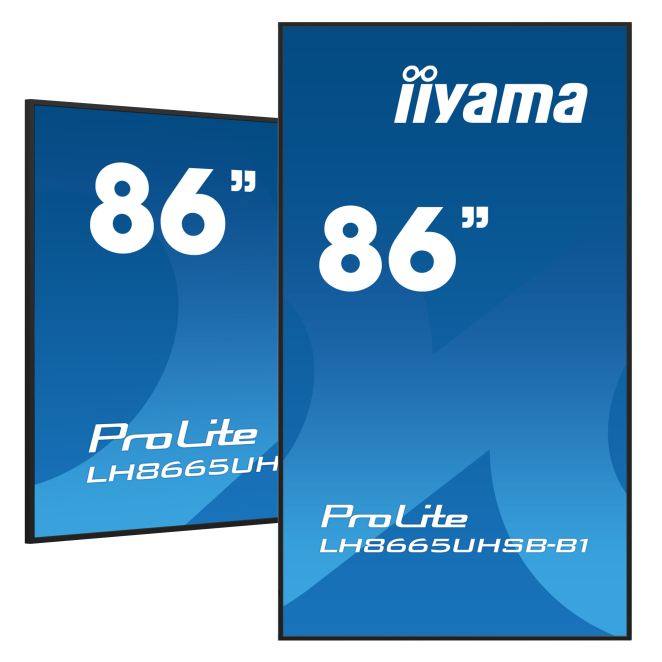 iiyama LH8665UHSB-B1 demostrando alta calidad de imagen