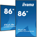 iiyama LH8675UHS-B1AG pantalla de señalización Pantalla plana para señalización digital 2,17 m (85.6″) LCD Wifi 500 cd / m² 4K Ultra HD Negro Procesador incorporado Android 11 24/7