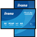 iiyama T5529AS-B1AG pantalla de señalización Panel plano interactivo 138,7 cm (54.6″) LED Wifi 500 cd / m² 4K Ultra HD Negro Pantalla táctil Procesador incorporado Android 24/7