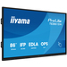 iiyama TE8613A-B1AG pantalla de señalización Panel plano interactivo 2,17 m (85.6″) Wifi 450 cd / m² 4K Ultra HD Negro Pantalla táctil Procesador incorporado Android 18/7