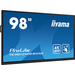 iiyama TE9812MIS-B3AG pantalla de señalización Diseño de quiosco 2,49 m (98″) LCD Wifi 400 cd / m² 4K Ultra HD Negro Pantalla táctil Procesador incorporado Android 11 24/7