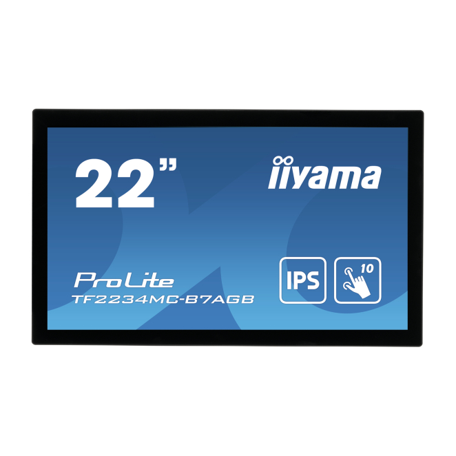 iiyama ProLite TF2234MC-B7AGB pantalla para PC 54,6 cm (21.5″) 1920 x 1080 Pixeles Full HD LED Pantalla táctil Multi-usuario Negro