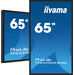 iiyama TF6539AS-B1AG pantalla de señalización Pantalla plana para señalización digital 163,8 cm (64.5″) LED 500 cd / m² 4K Ultra HD Negro Pantalla táctil Procesador incorporado Android 24/7
