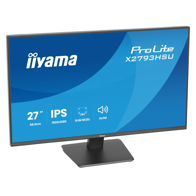 iiyama ProLite X2793HSU-B1 pantalla para PC 68,6 cm (27") 1920 x 1080 Pixeles Full HD LED Negro