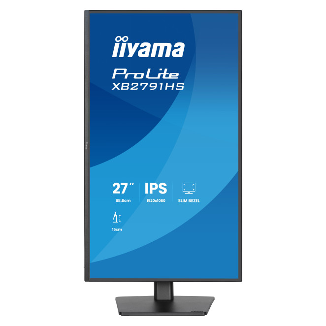 iiyama ProLite XB2791HS-B1 pantalla para PC 68,6 cm (27") 1920 x 1080 Pixeles Full HD LED Negro