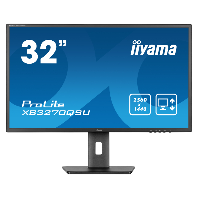 iiyama ProLite XB3270QSU-B1 pantalla para PC 81,3 cm (32”) 2560 x 1440 Pixeles Wide Quad HD LED Negro