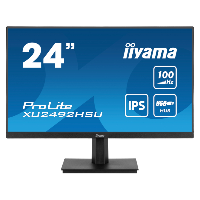 iiyama ProLite XU2492HSU-B6 pantalla para PC 60,5 cm (23.8″) 1920 x 1080 Pixeles Full HD LED Negro