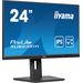 iiyama ProLite XUB2491H-B1 pantalla para PC 60,5 cm (23.8″) 1920 x 1080 Pixeles Full HD LED Negro