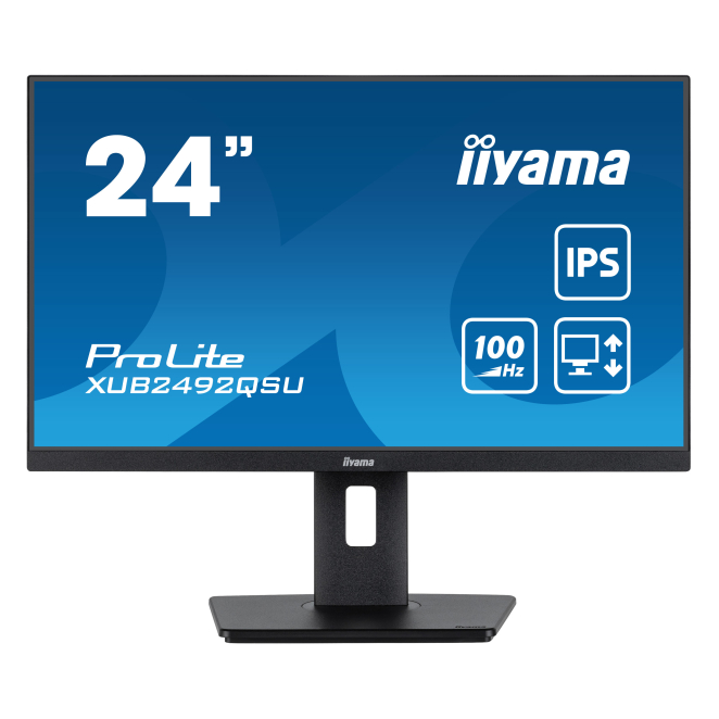 iiyama ProLite XUB2492QSU-B1 pantalla para PC 60,5 cm (23.8″) 2560 x 1440 Pixeles Wide Quad HD LED Negro