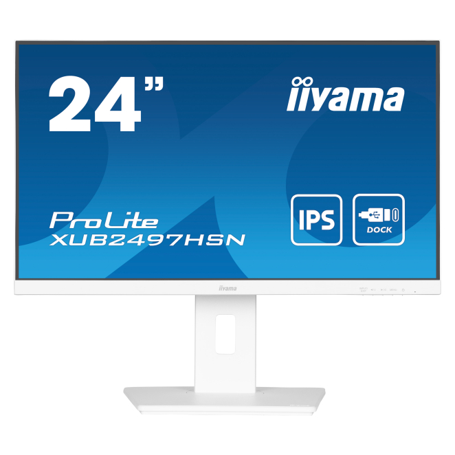 iiyama ProLite XUB2497HSN-W2 pantalla LED blanca