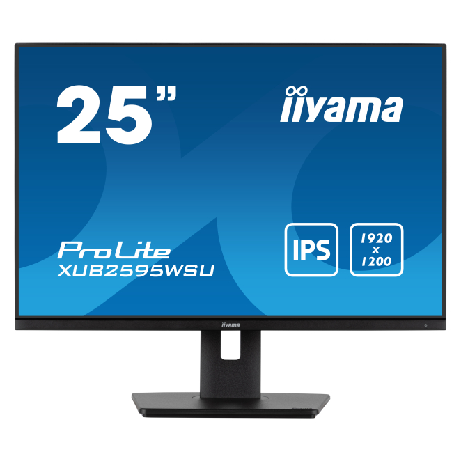 iiyama ProLite XUB2595WSU-B5 pantalla para PC 63,5 cm (25″) 1920 x 1200 Pixeles WUXGA LED Negro