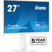 iiyama ProLite XUB2797HSN-W2 pantalla para PC 68,6 cm (27″) 1920 x 1080 Pixeles Full HD LED Blanco