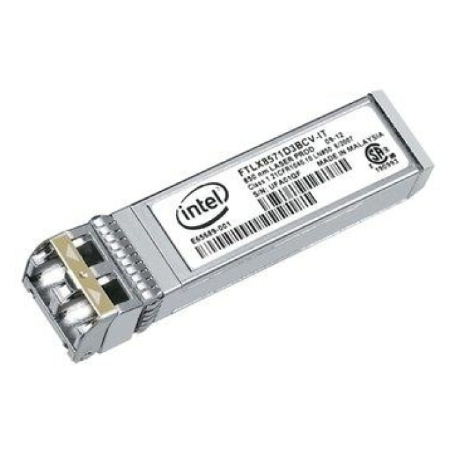 Intel E10GSFPSRG1P5 red modulo transceptor Fibra óptica 10000 Mbit/s SFP+ 850 nm