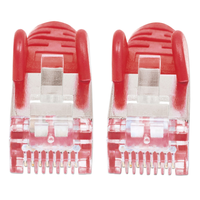 Intellinet 2m CAT6a S/FTP cable de red Rojo beneficios
