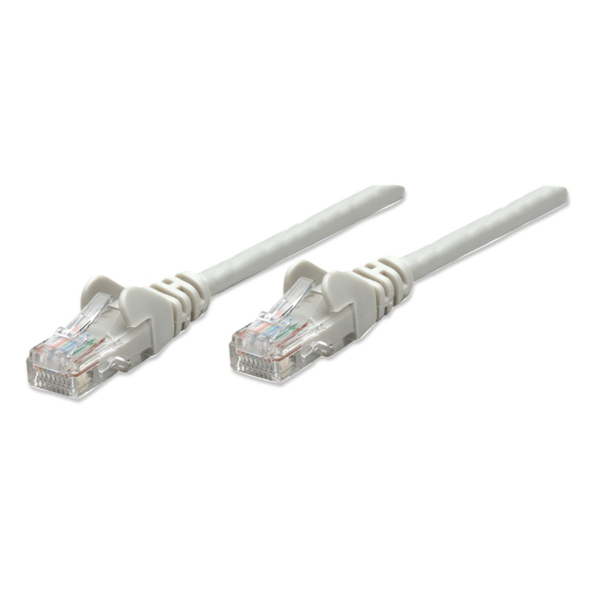 Intellinet 325950 cable de red Gris 10 m Cat5e U/UTP (UTP)