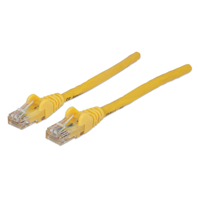 Intellinet Cat6 UTP, 2m cable de red Amarillo U/UTP (UTP)