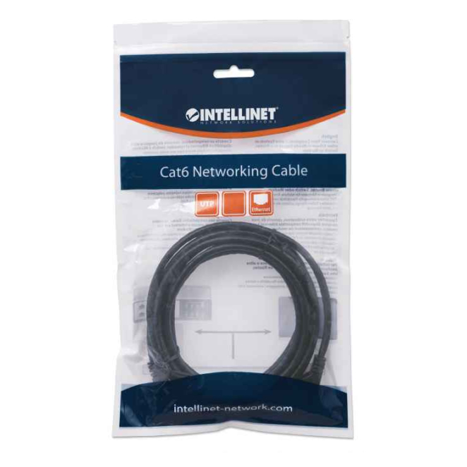Intellinet Cable Patch Cat6, UTP vista lateral