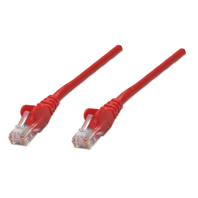 Intellinet Cat6 UTP 5m Red cable de red Rojo U/UTP (UTP)